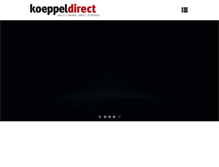 Tablet Screenshot of koeppeldirect.com